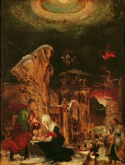 Birth of Christ (Holy Night) by Albrecht Altdorfer